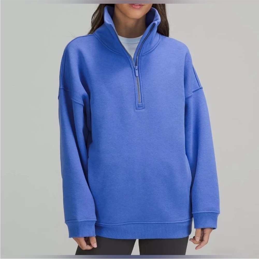 Lululemon thick fleece half zip